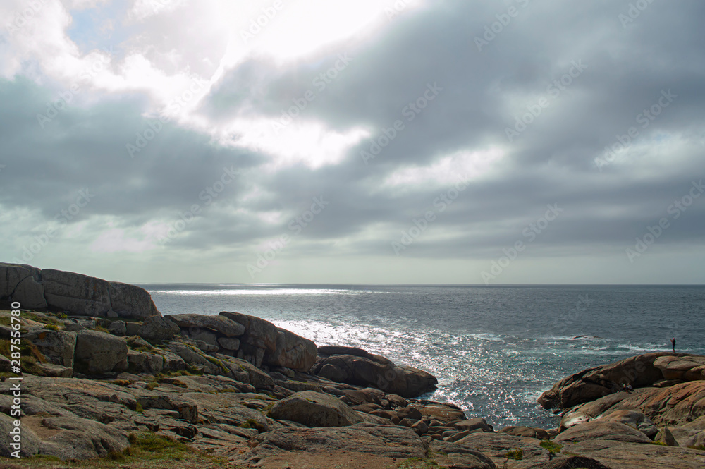 Panorámica desde el Santuario de la Virgen de la Barca / Panoramic from the Sanctuary of the Virgin of Barca. Muxía. A Coruña Panorámica desde el Santuario de la Virgen de la Barca / Panoramic from the Sanctuary of the Virgin of Barca. Muxía. A Coruña