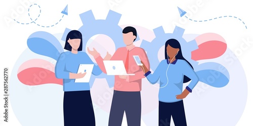 communication via the Internet, social media networking,chat, video,news,messages,web site, search friends. people talking in group chat messenger, sharing multimedia files, location, like