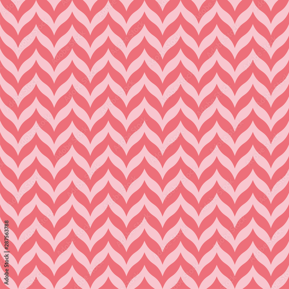 Seamless pattern with pink  chevron