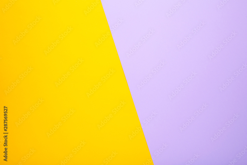 Pink and yellow pastel paper color for background
