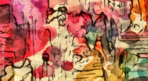 Wallpaper Mural Creative painting pictorial art. Colorful wallpaper in modern style. Abstract texture background. Digital artwork for graphic design or pints on canvas. Stock. Can be used as conceptual pattern. Torontodigital.ca