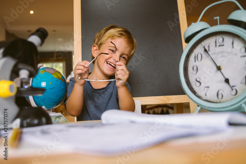 Bild auf Leinwand back to school