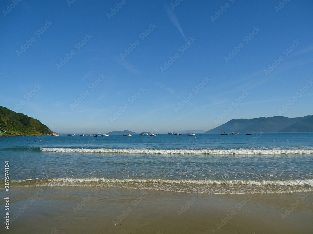 Florianópolis'  beach, Santa Catarina, Brazil