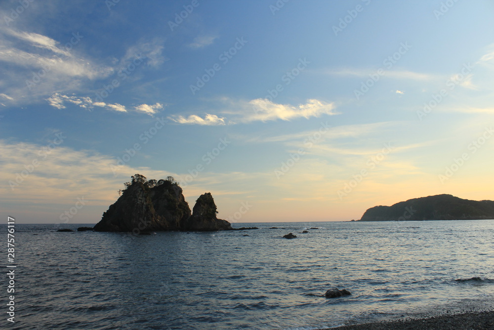 南伊豆　逢ケ浜の風景