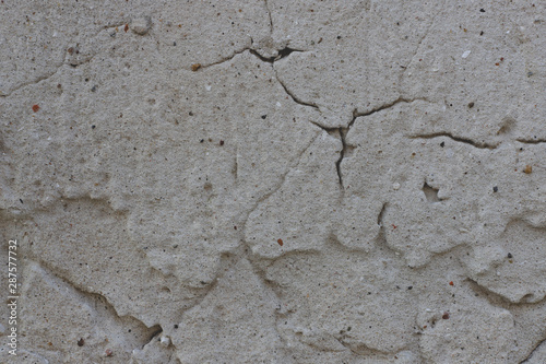 Concrete surfaces closely in wide area construction