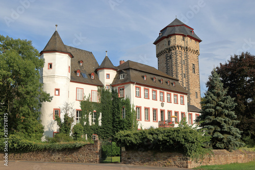 Martinsschloss, Martinsburg in Lahnstein am Rhein, Deutschland