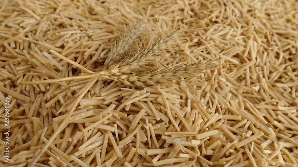 bakery products and ears of wheat, handmade noodles and ears of wheat, bakery products and ears of wheat, handmade noodles and ears of wheat,