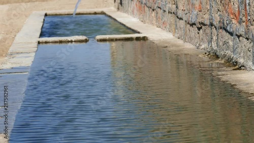 Wallpaper Mural a corrugated spring, a fountain in continental climate, drought and a fountain, Torontodigital.ca
