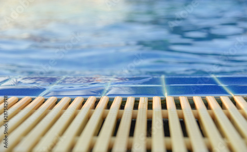 Blurred edge of Pool