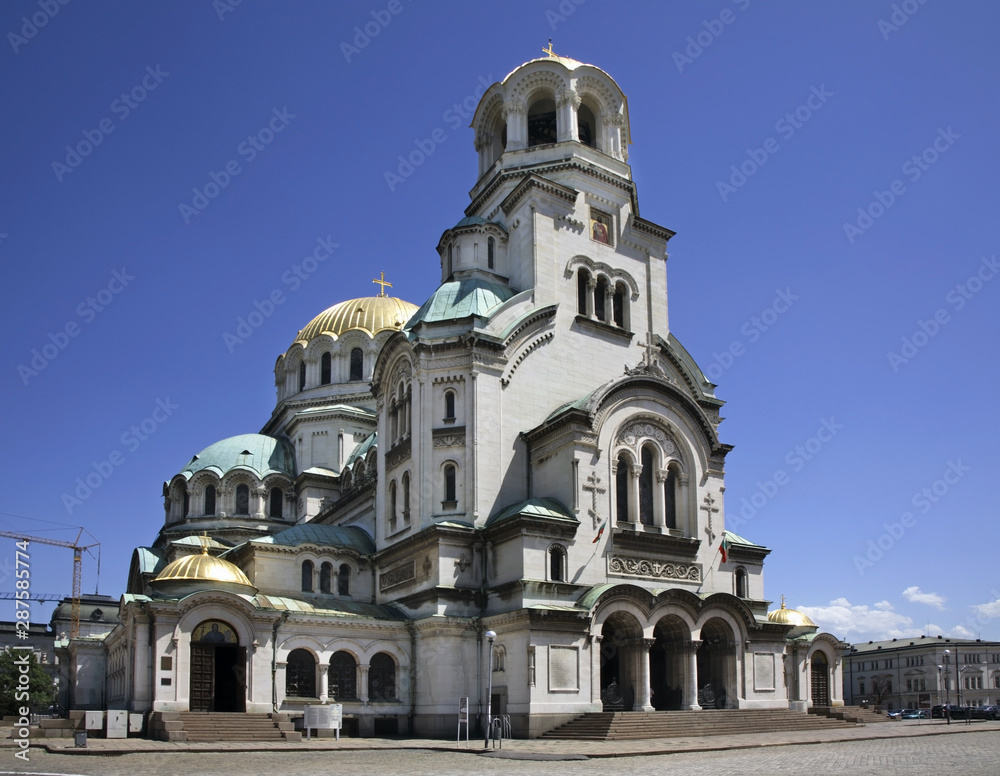 Alexander Nevsky Cathedral in Sofia. Bulgaria