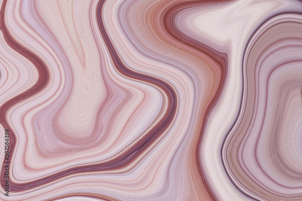 Fototapeta premium Marble ink colorful. brown marble pattern texture abstract background. can be used for background or wallpaper
