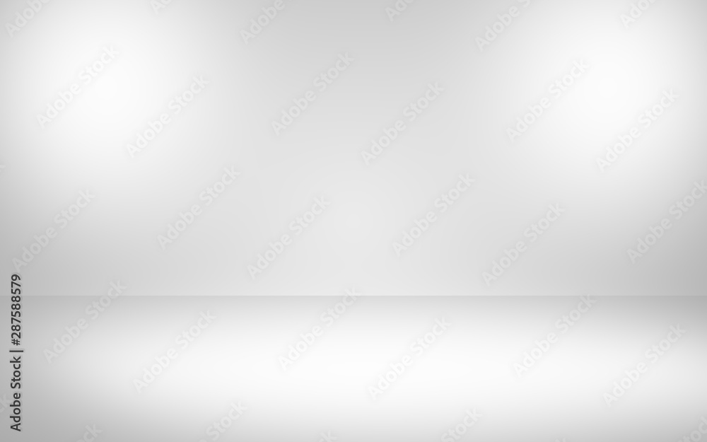 Gray empty room studio gradient with spotlight used for background and display your product Gray empty room studio gradient with spotlight used for background and display your product