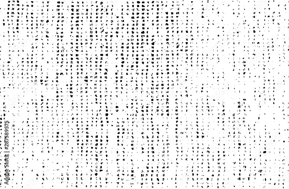 Abstract vector noise. Small particles of debris and dust. Distressed uneven background. Grunge texture overlay with fine grains isolated on white background. Vector illustration. EPS10. Abstract vector noise. Small particles of debris and dust. Distressed uneven background. Grunge texture overlay with fine grains isolated on white background. Vector illustration. EPS10.
