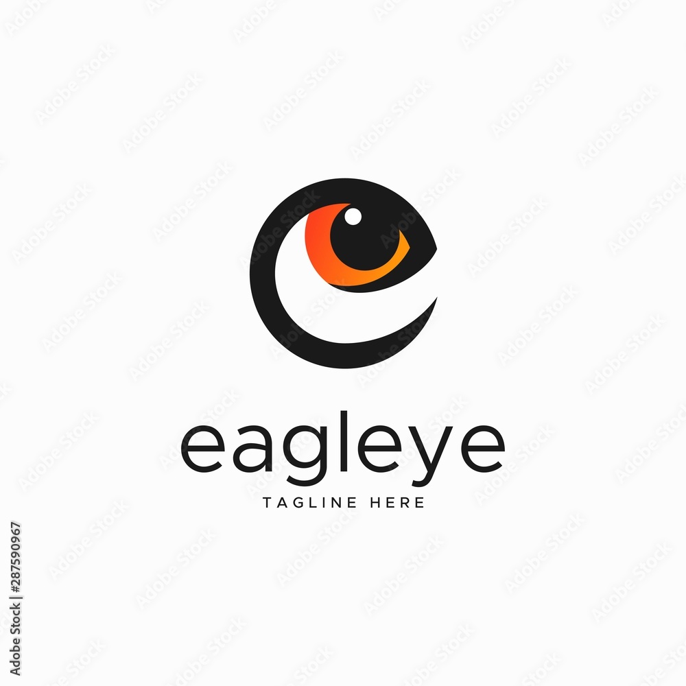eagle eye logo design unique eagle eye logo design unique