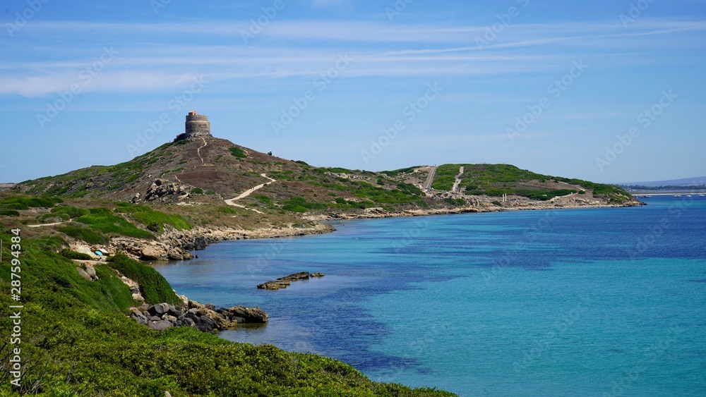 Tour de San Giovanni du Sinis, Sardaigne, Italie