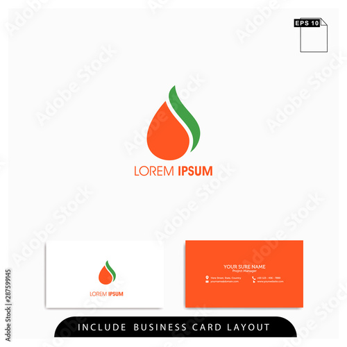 oil and gas concept with simple style design vector
