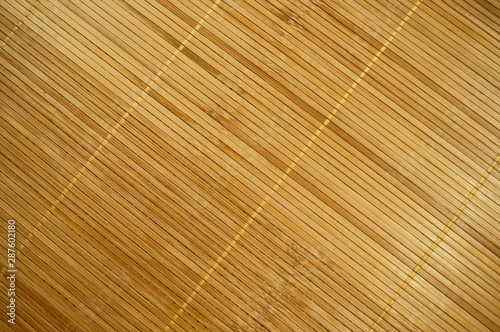 Asian style bamboo Weave Rug
