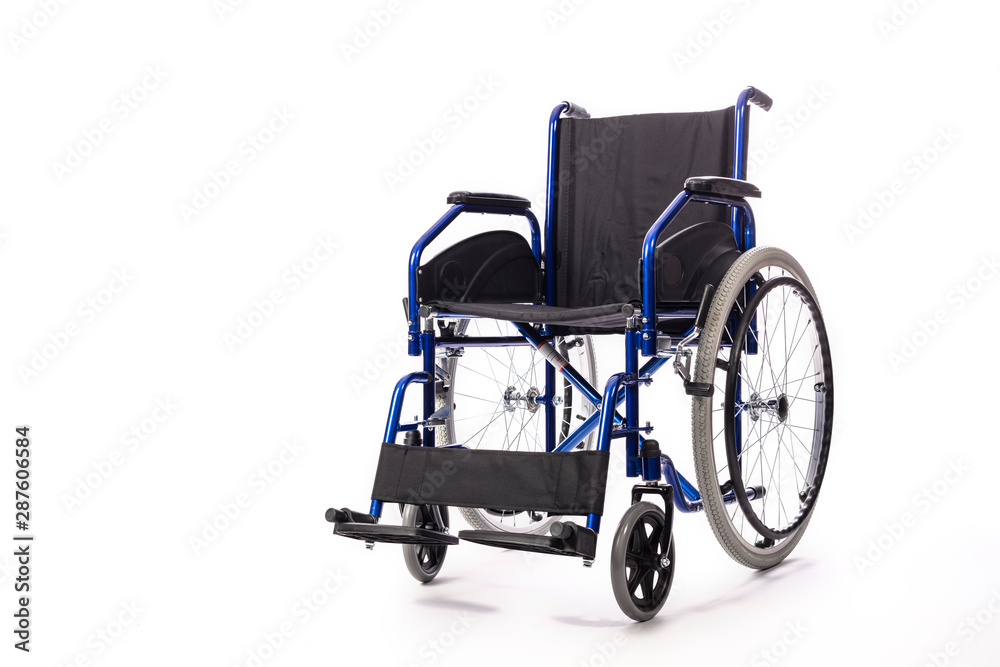 Fototapeta premium wheelchair for the disabled on a white background