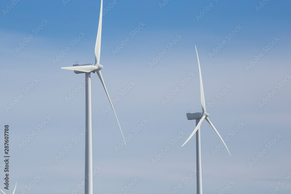 Windmills producing sustainable electricity Windmills producing sustainable electricity
