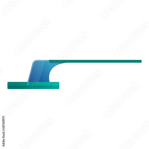 Diving board icon. Cartoon of diving board vector icon for web design isolated on white background