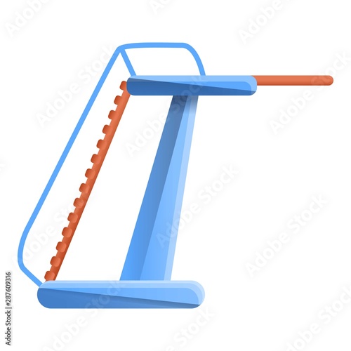 Professional diving board icon. Cartoon of professional diving board vector icon for web design isolated on white background