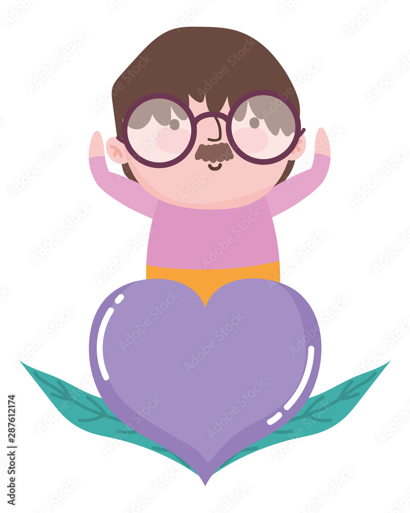 Grandfather cartoon vector design vector illustration Grandfather cartoon vector design vector illustration