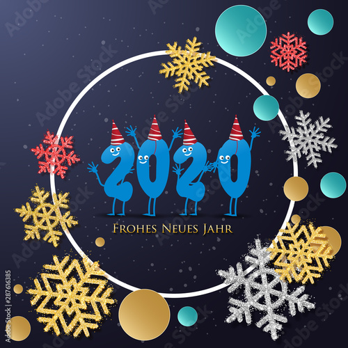 Neujahrsgruss 2020 - Frohes Neues Jahr