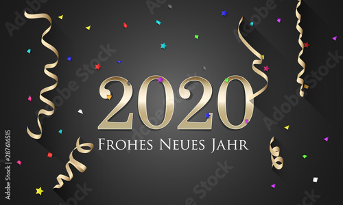 Neujahrsgruss 2020 - Frohes Neues Jahr