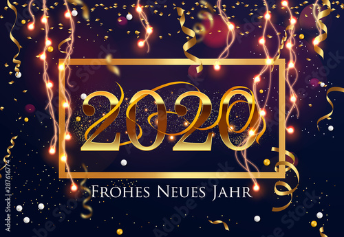 Neujahrsgruss 2020 - Frohes Neues Jahr