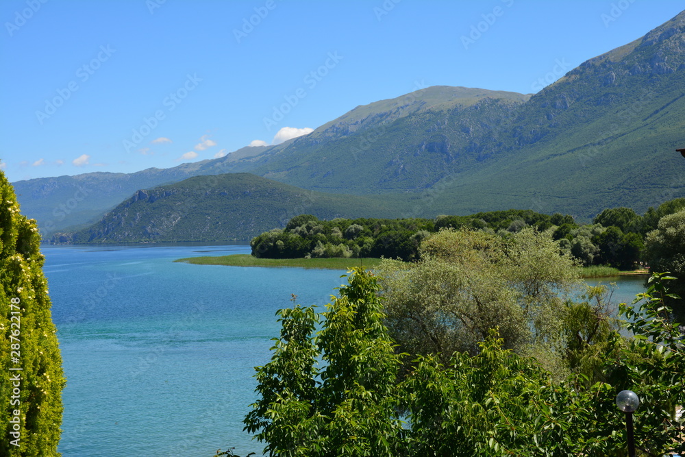 Lac d'Ohrid Balkans Macédoine