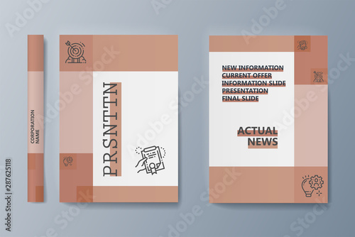 This template is the best as a business presentation, used in marketing and advertising, flyer and banner, the annual report