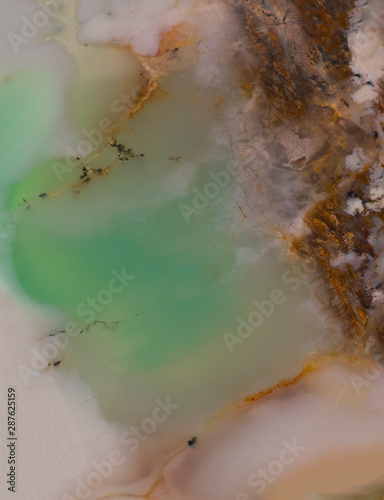 beautiful texture of turquoise geological mineral stone, agate, onyx, marble © serikbaib