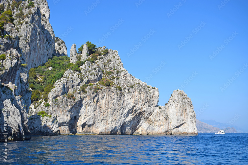 Isla de Capri en Napoles Italia