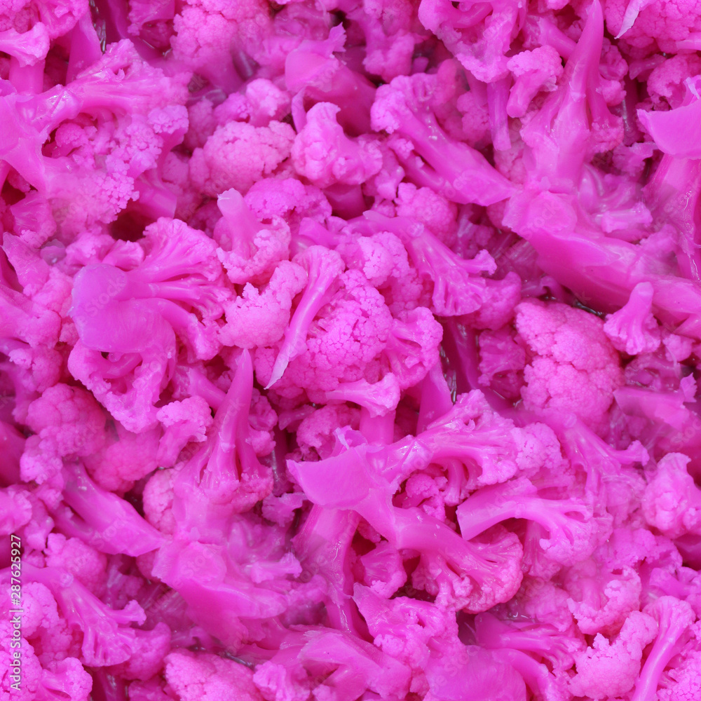 pattern seamless Pickled Pink Cauliflower. Old East Bazaar. background pattern seamless Pickled Pink Cauliflower. Old East Bazaar. background