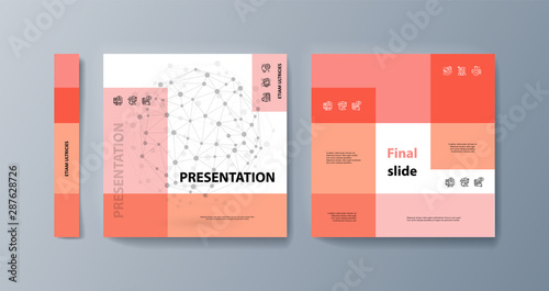 This template is the best as a business presentation, used in marketing and advertising, flyer and banner, the annual report