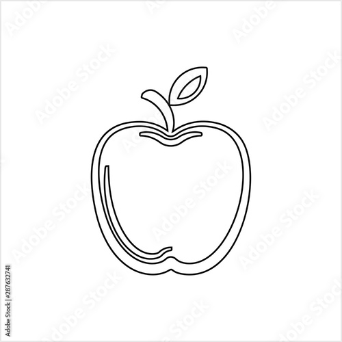 Apple Icon, Fruit / Food Icon