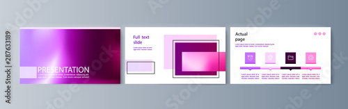Set of brochures infographics for marketing the promotion goods and services on market