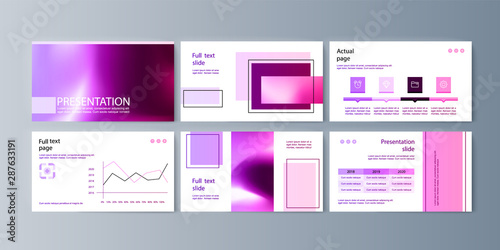 Set of brochures infographics for marketing the promotion goods and services on market