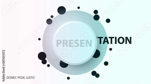 Brochure cover infographics used in marketing and advertising