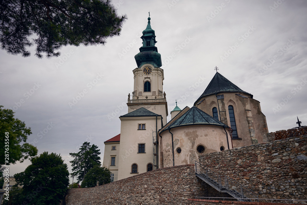 Photograph of the Church of San Francisco, Trenčín, Slovakia