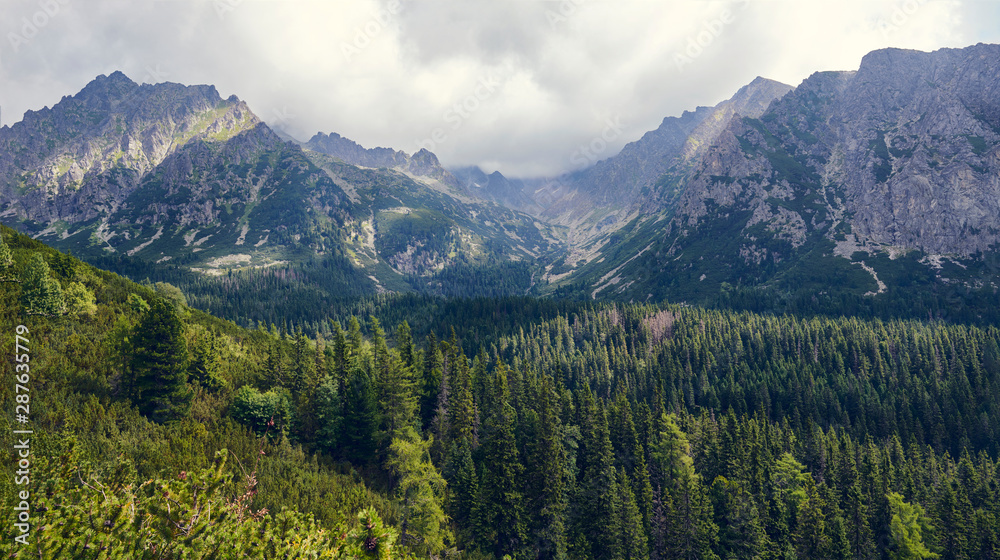 Photograph taken in the Tatras Mountains, Slovakia