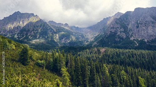 Photograph taken in the Tatras Mountains, Slovakia