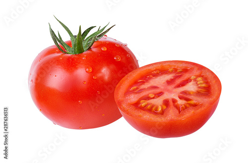 tomato isolated on white background