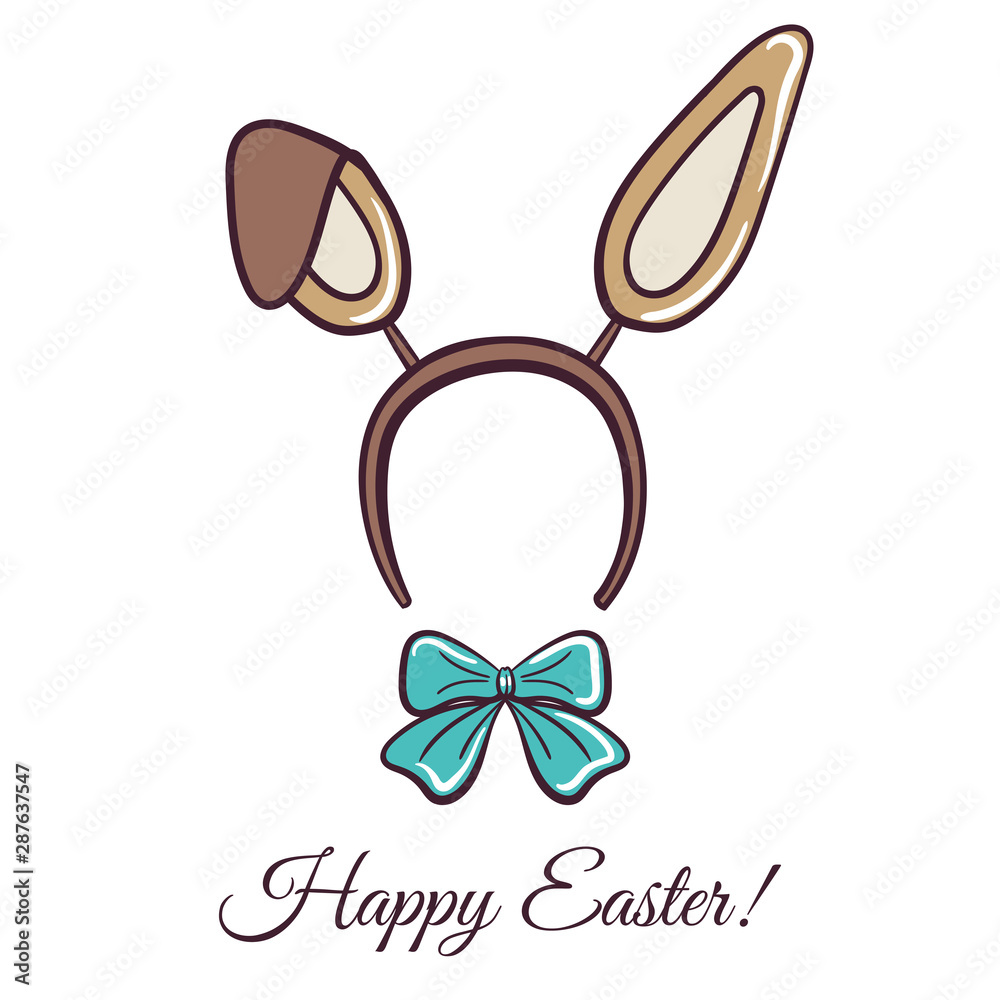 Happy Easter Rabbit Ears