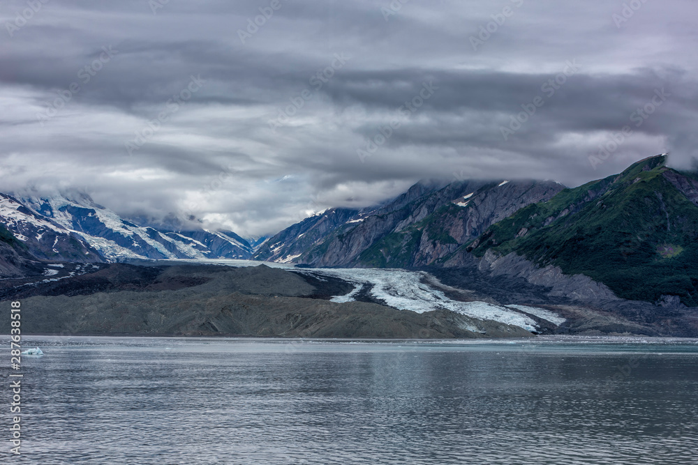 Section of Alaska's Hubbard Glacier 