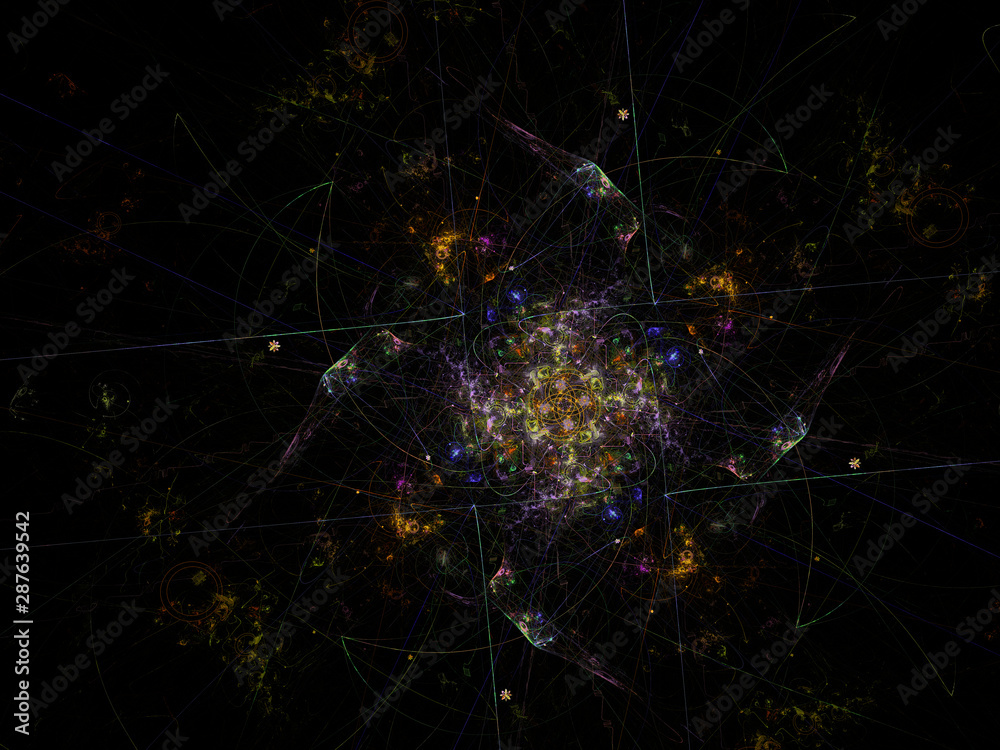 Obraz premium Imaginatory fractal Texture Image