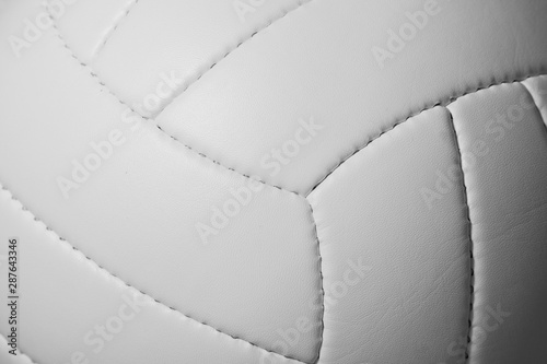Fotografie Closeup detail of volleyball ball texture background