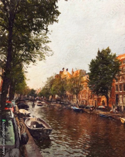 Photography Oil painting modern art Amsterdam, Netherlands