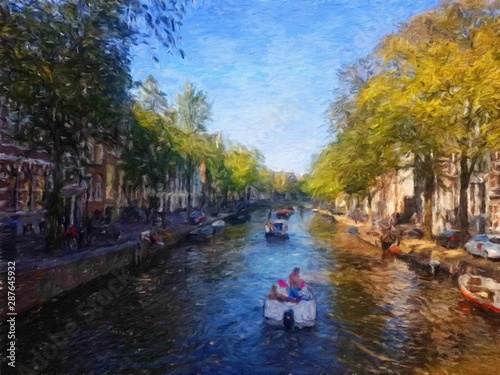 Photography Oil painting modern art Amsterdam, Netherlands