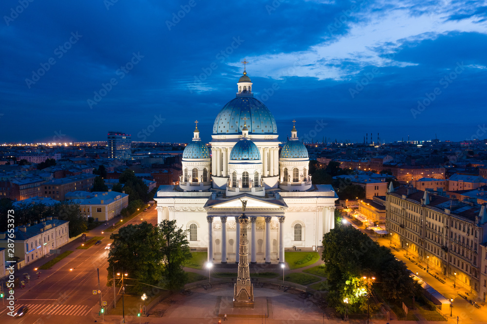 Trinity Cathedral. St. Petersburg. Orthodox church.